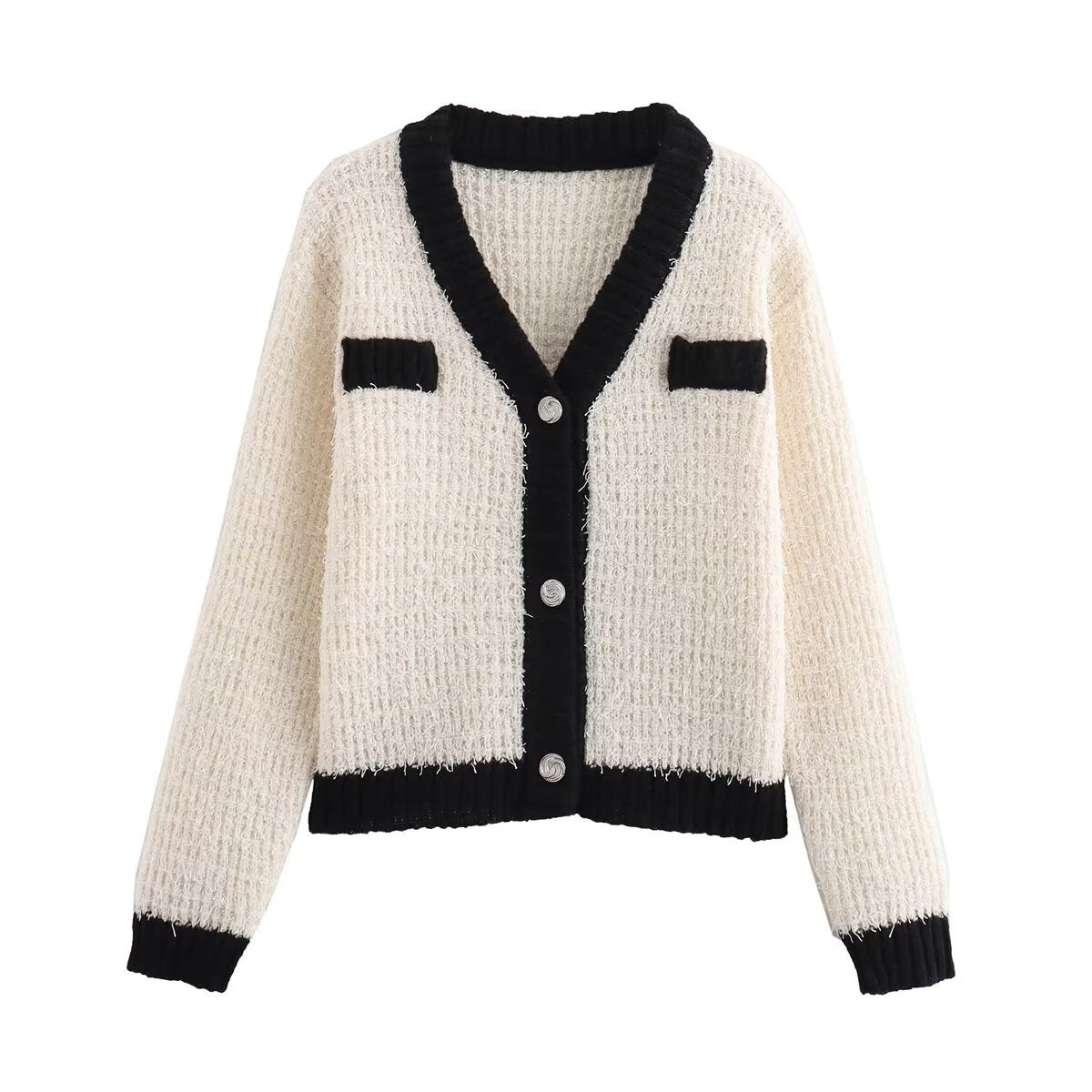 NYRA – Zweiteiliges Strick-Set mit Jacke & Rock